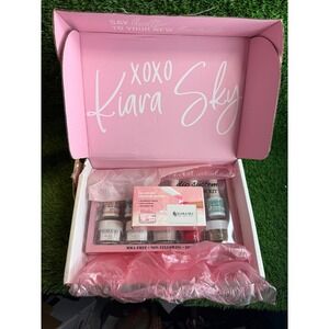Kiara Sky Dip System Color Starter Kit Professional Nail Dip Powder Set